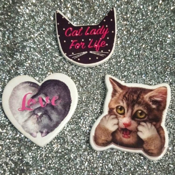 Cute Cat Magnet Set - Picture 1 of 4